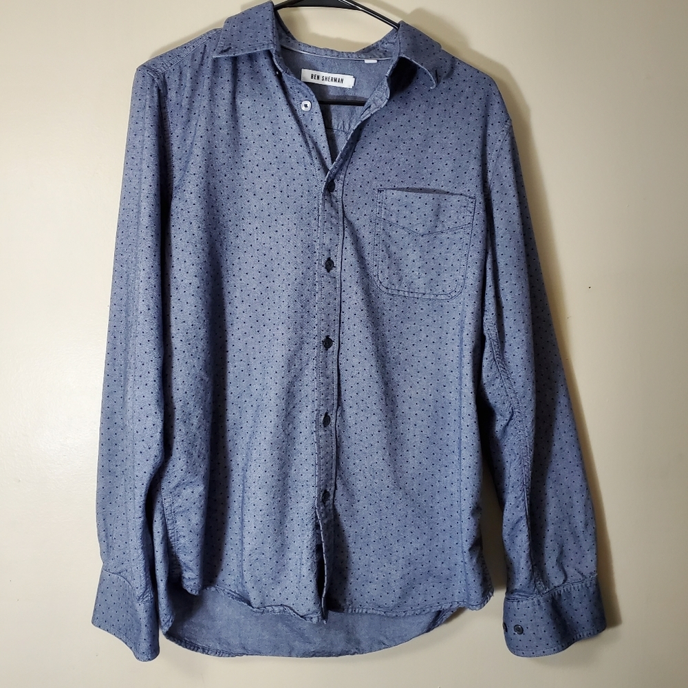 Final sale Ben Sherman men's buttoned dress shirt